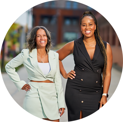 Photo of Ashley Kuhn and Maranda Adams from Today's Omaha Woman magazine.