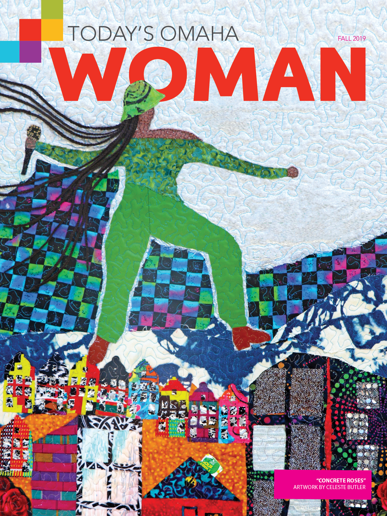 Cover image of Today's Omaha Woman magazine by Celeste Butler.